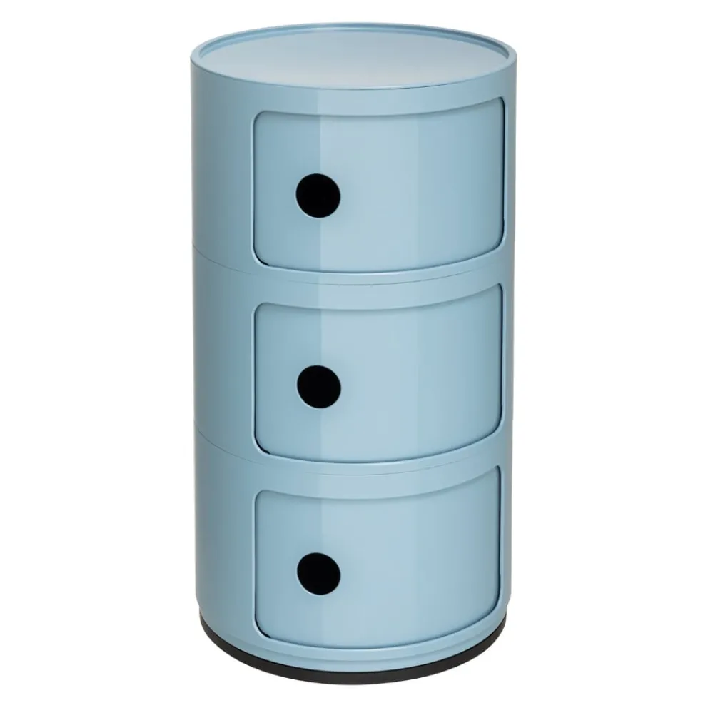 KARTELL Beistelltisch Componibili AZ / Sky blue Online