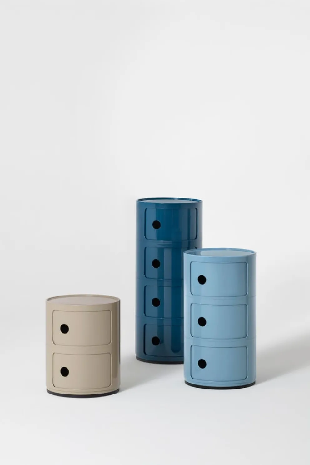 KARTELL Beistelltisch Componibili AZ / Sky blue Online