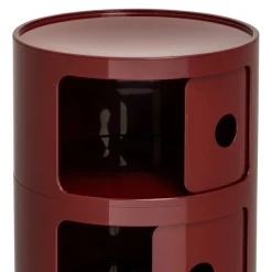 KARTELL Beistelltisch Componibili BO / Burgundy Discount