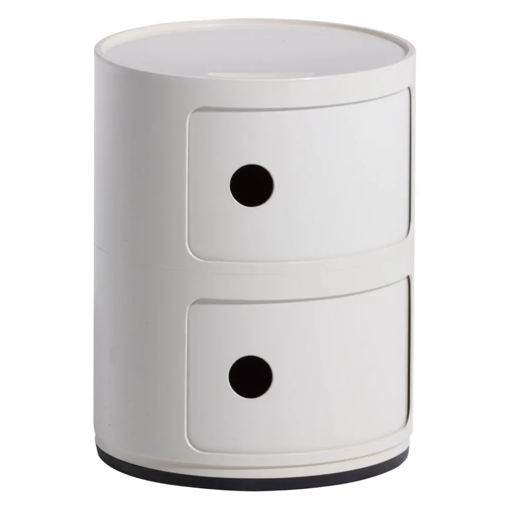 KARTELL Beistelltisch Componibili 03 / weiss Outlet