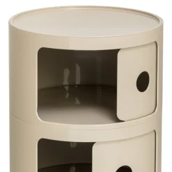 KARTELL Beistelltisch Componibili TO / Dove gray Online