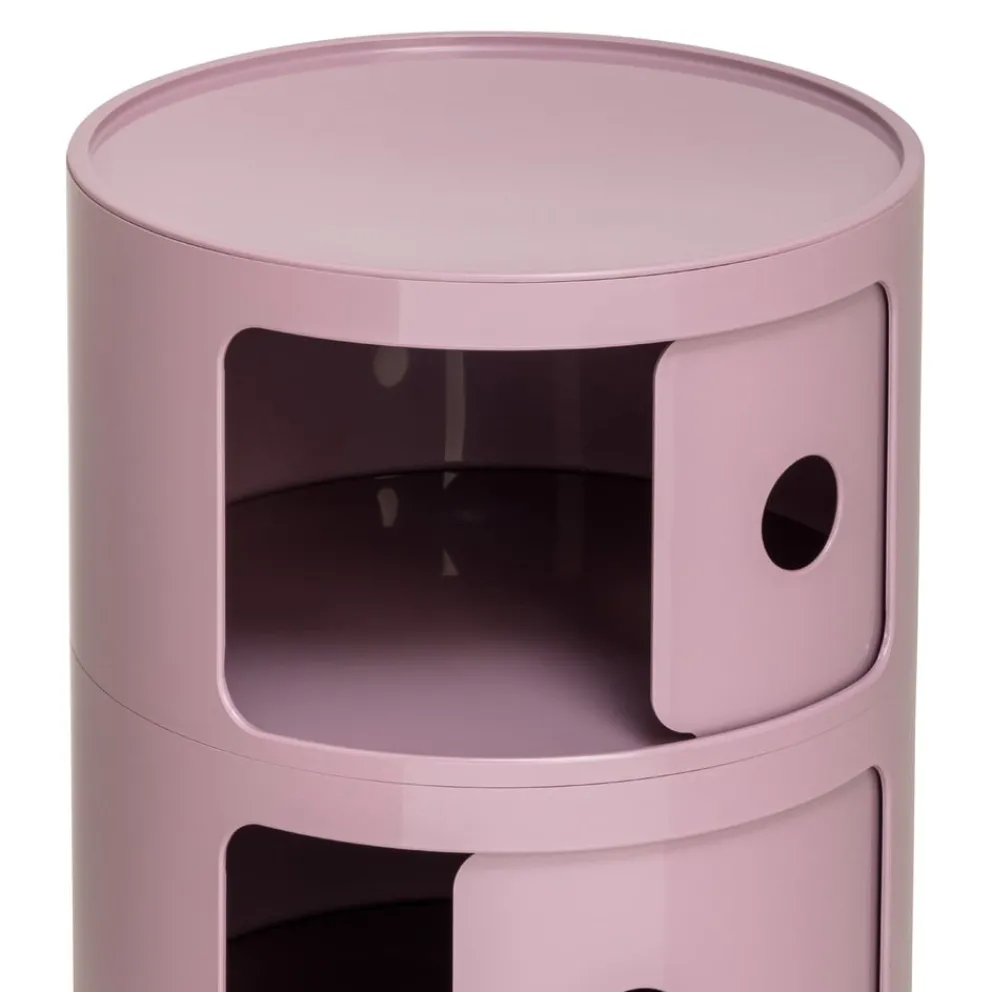 KARTELL Beistelltisch Componibili MV / Mauve