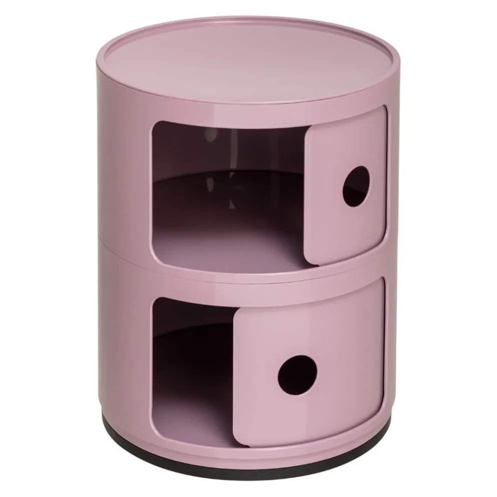 KARTELL Beistelltisch Componibili MV / Mauve