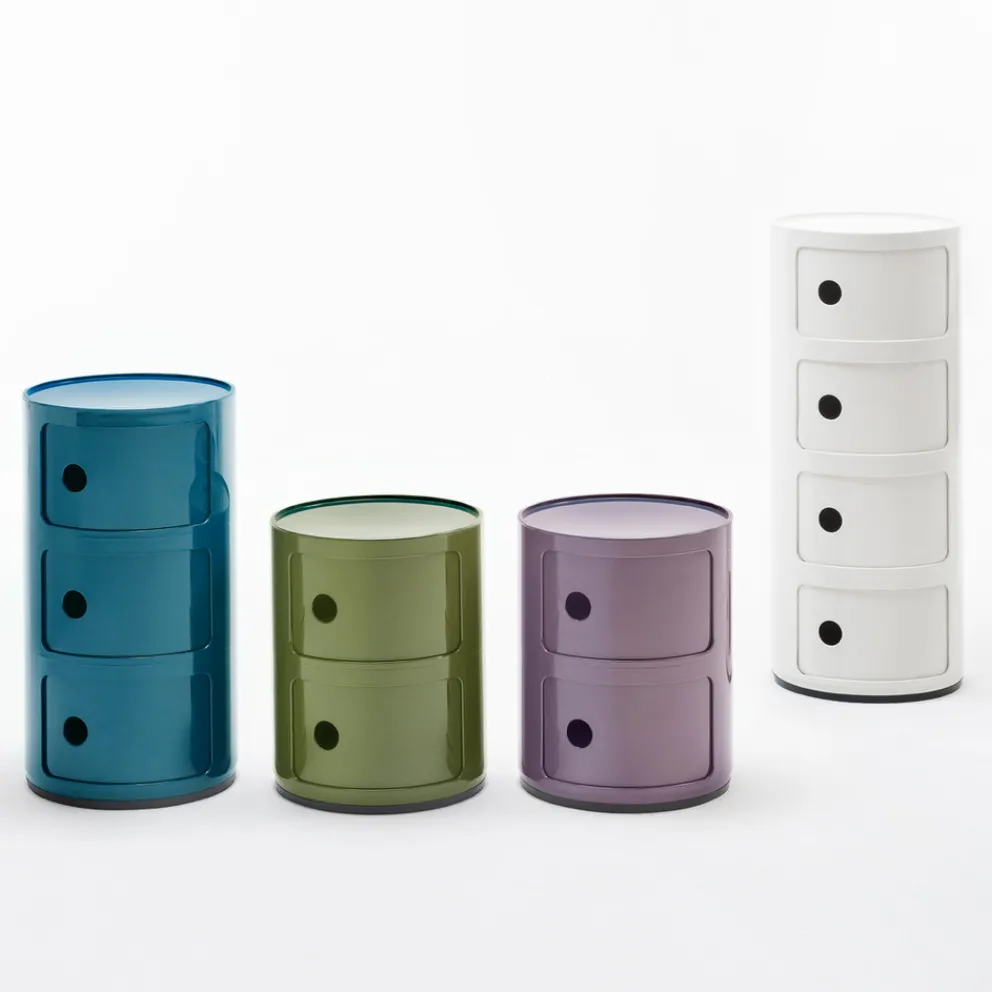 KARTELL Beistelltisch Componibili 03 / weiss New
