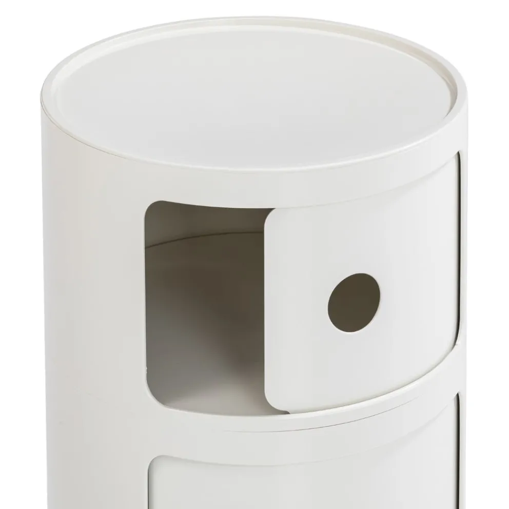 KARTELL Beistelltisch Componibili 03 / weiss Clearance