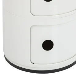 KARTELL Beistelltisch Componibili 03 / weiss Clearance