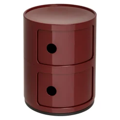 KARTELL Beistelltisch Componibili BO / Burgundy Online