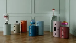KARTELL Beistelltisch Componibili BO / Burgundy Online