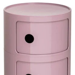 KARTELL Beistelltisch Componibili MV / Mauve New