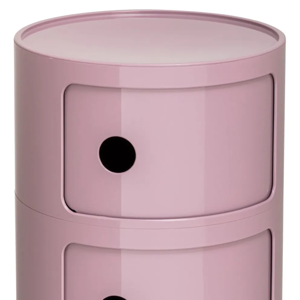KARTELL Beistelltisch Componibili MV / Mauve New