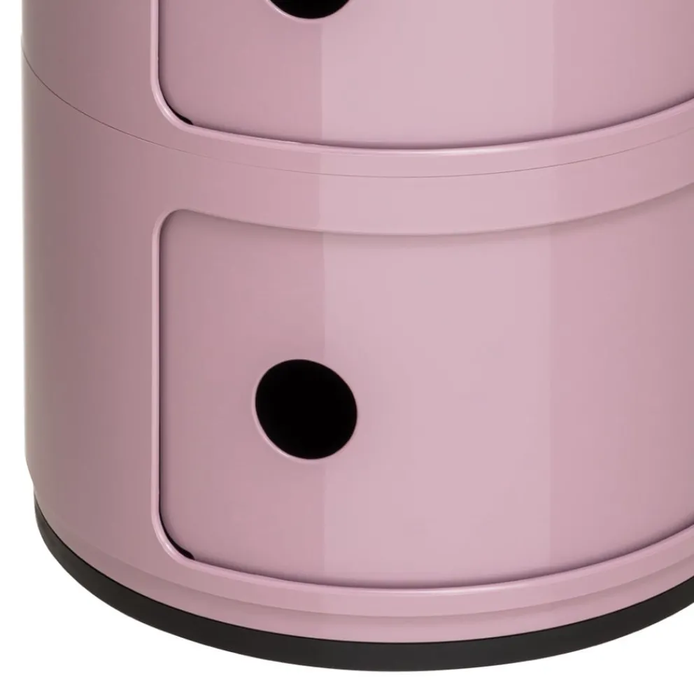 KARTELL Beistelltisch Componibili MV / Mauve New