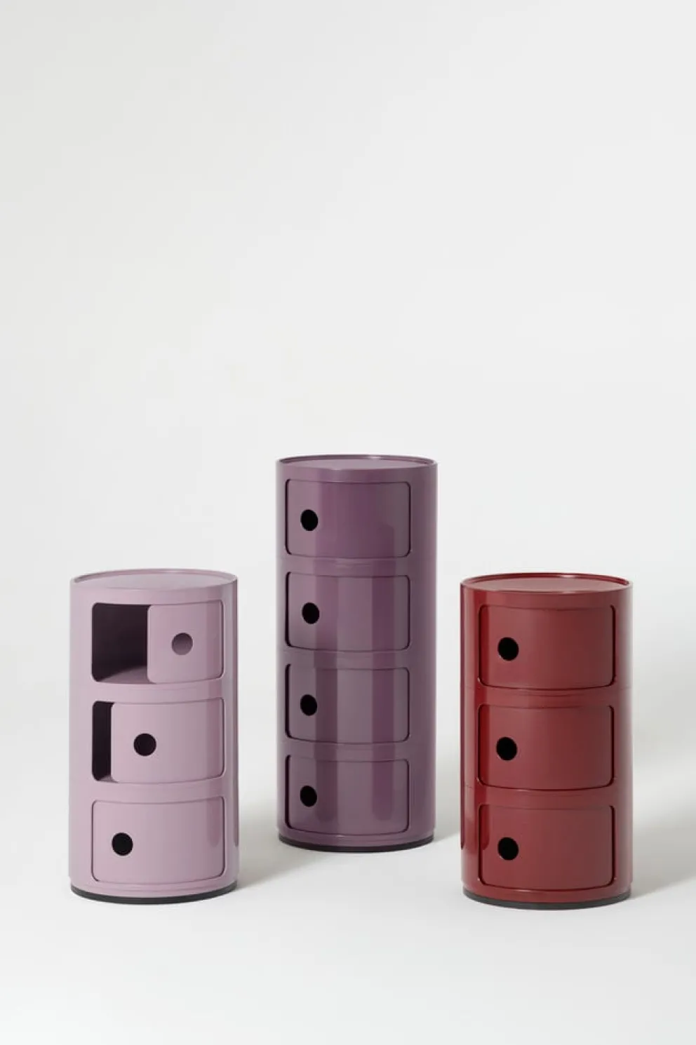 KARTELL Beistelltisch Componibili MV / Mauve New