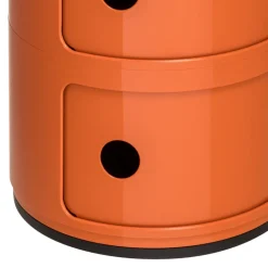 KARTELL Beistelltisch Componibili AM / Orange Hot