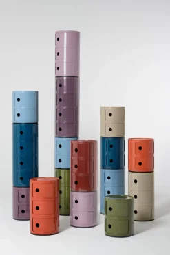 KARTELL Beistelltisch Componibili AM / Orange Outlet