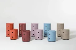 KARTELL Beistelltisch Componibili AZ / Sky blue