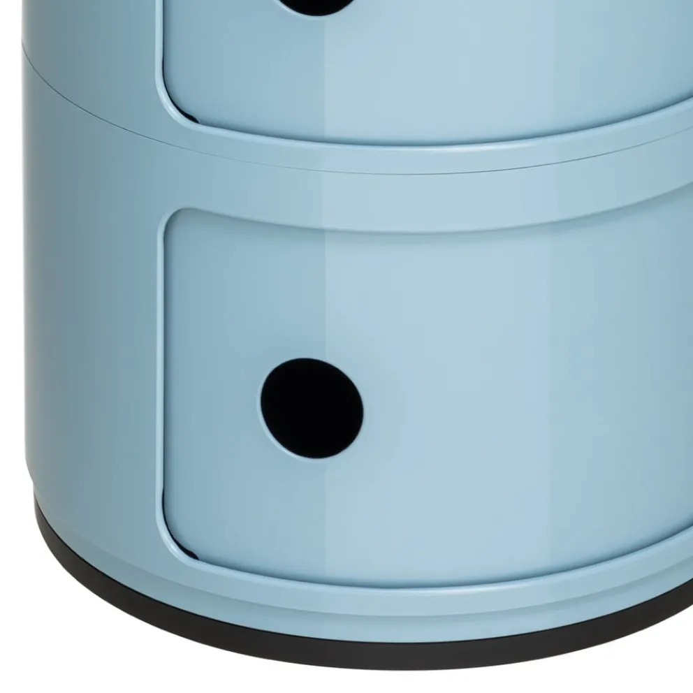 KARTELL Beistelltisch Componibili AZ / Sky blue