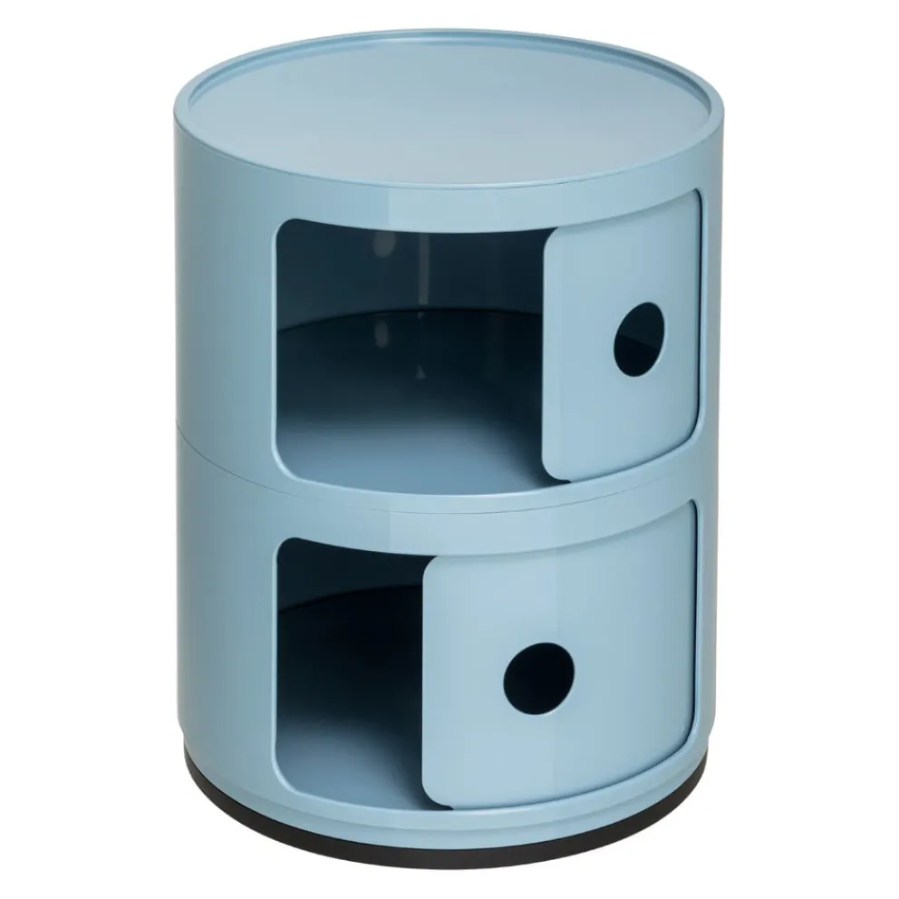 KARTELL Beistelltisch Componibili AZ / Sky blue