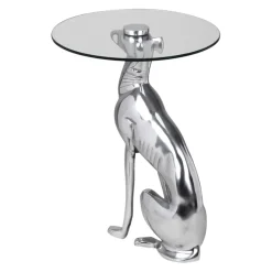 MID.YOU Beistelltisch Dog silber Sale