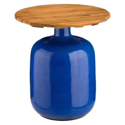 Johann Jakob Beistelltisch Glossy blau
