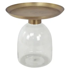 Johann Jakob Beistelltisch Joy gold, transparent Hot