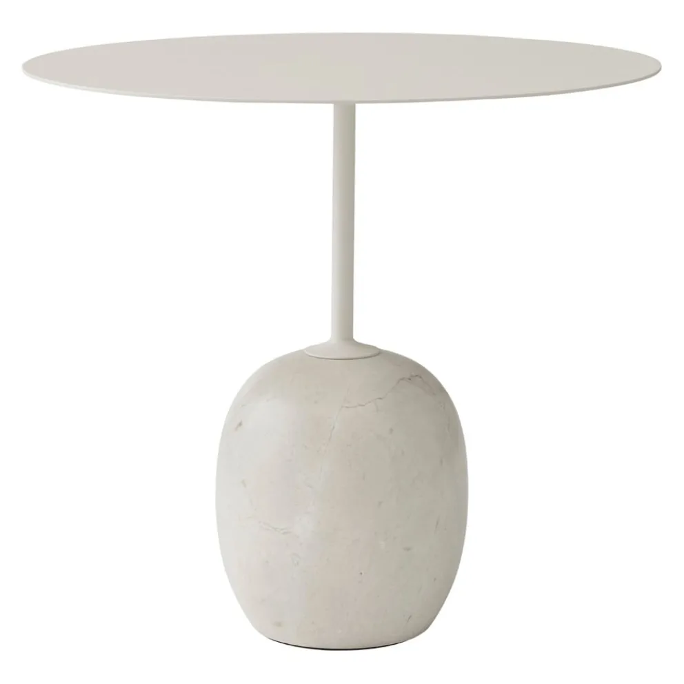 &Tradition Beistelltisch Lato Crema Diva, Ivory White Online