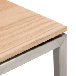 WILLISAU Beistelltisch Levo mit Charaktermerkmale, Eiche Natural 130 Sale