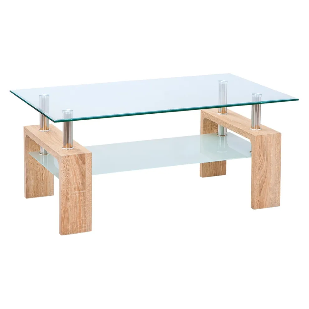 MID.YOU Beistelltisch Loana braun Sale