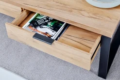 Novel Beistelltisch Loop eiche Discount