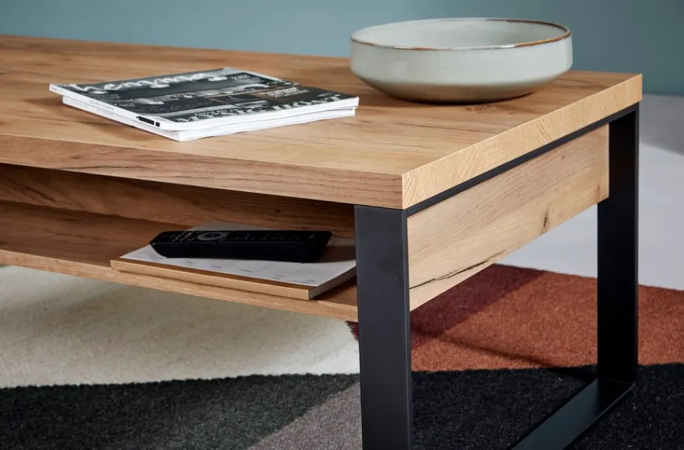 Novel Beistelltisch Loop eiche Discount