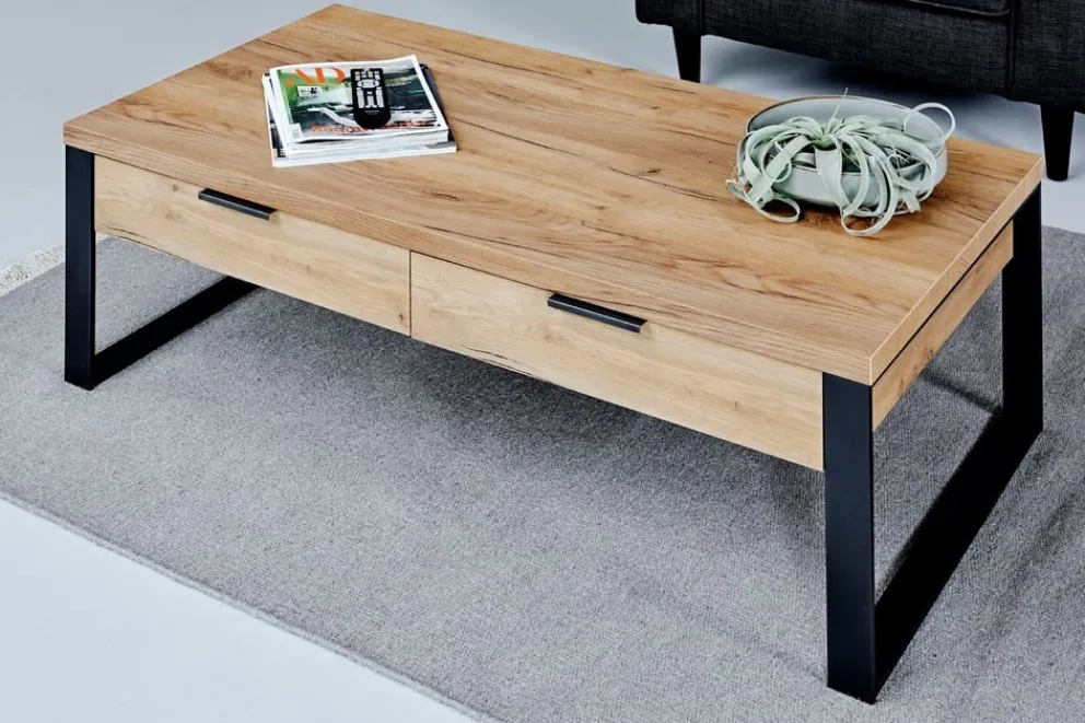 Novel Beistelltisch Loop eiche Discount