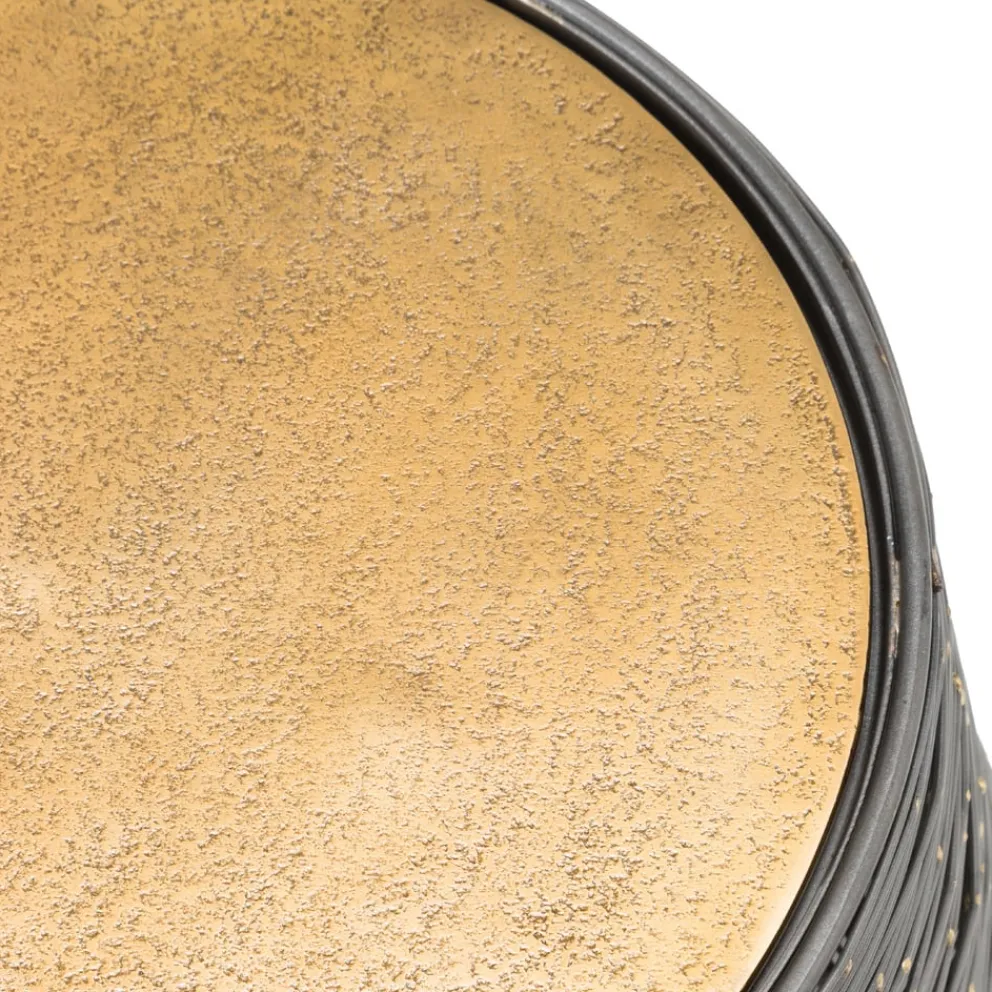Beistelltisch Malia gold, grau, messing Clearance