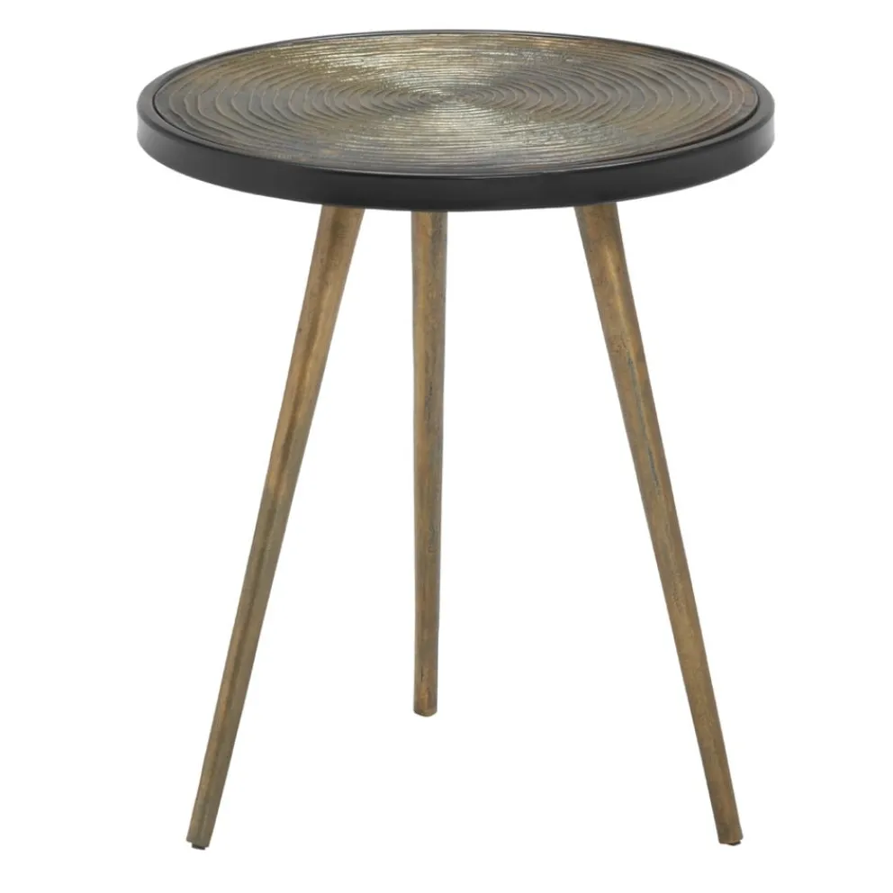 Beistelltisch Malia bronze, schwarz New