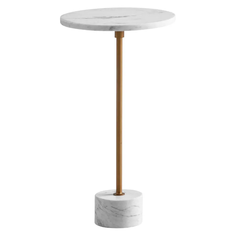 MID.YOU Beistelltisch Marmor weiss Sale