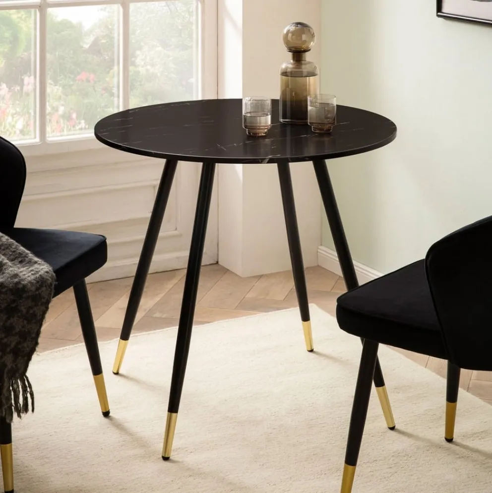 MID.YOU Beistelltisch Marmor schwarz Best