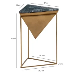 MID.YOU Beistelltisch Marmor New