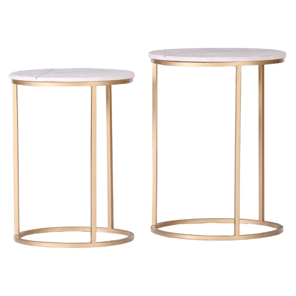 MID.YOU Beistelltisch Modern Garden weiss Clearance