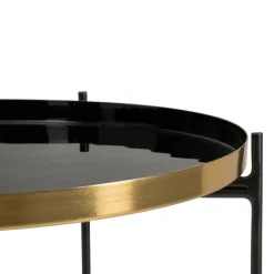 Johann Jakob Beistelltisch Neville gold, schwarz Discount