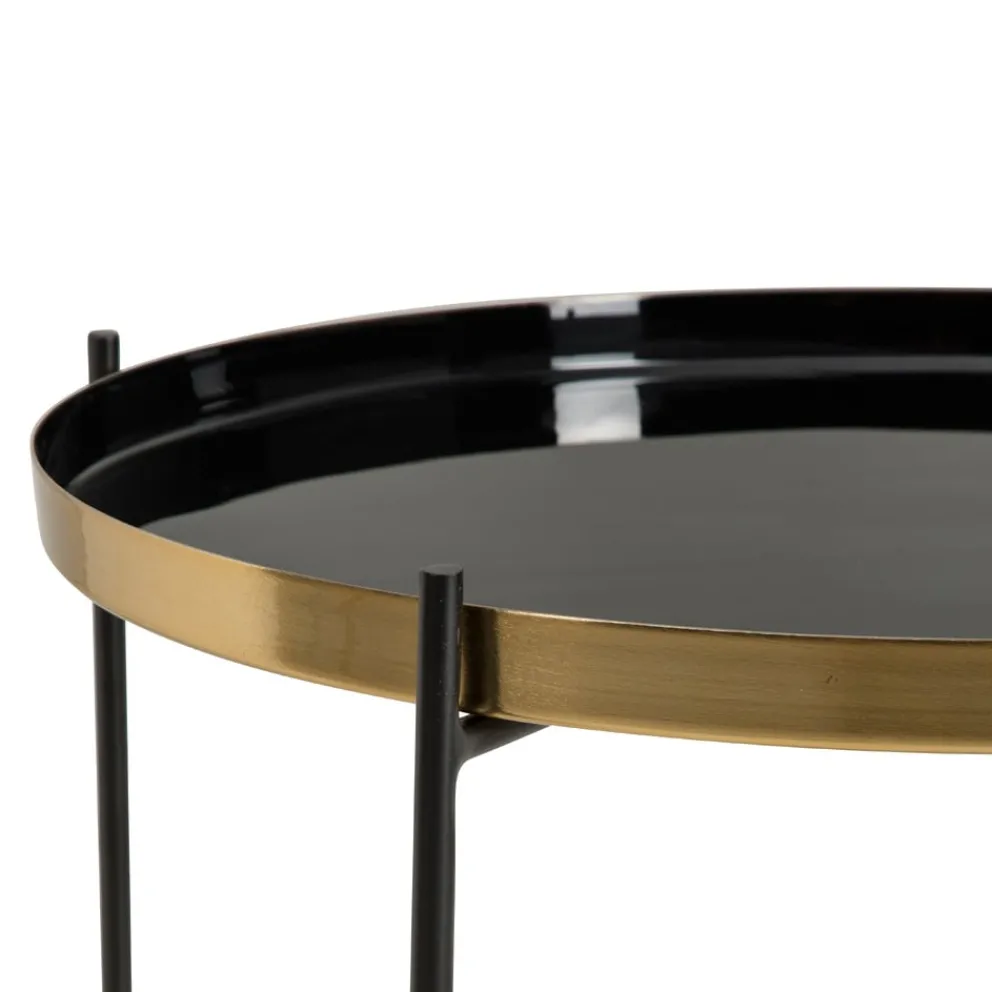 Johann Jakob Beistelltisch Neville gold, schwarz Discount