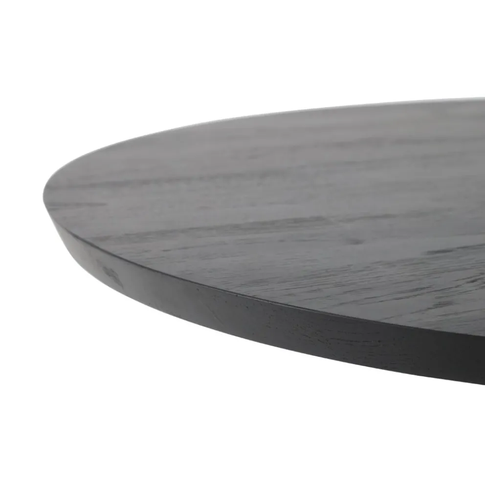 Ethnicraft Beistelltisch Oblic schwarz