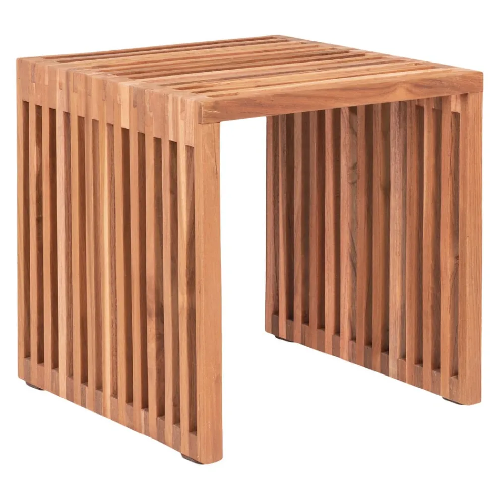 Johann Jakob Beistelltisch Pego teakfarbig Outlet