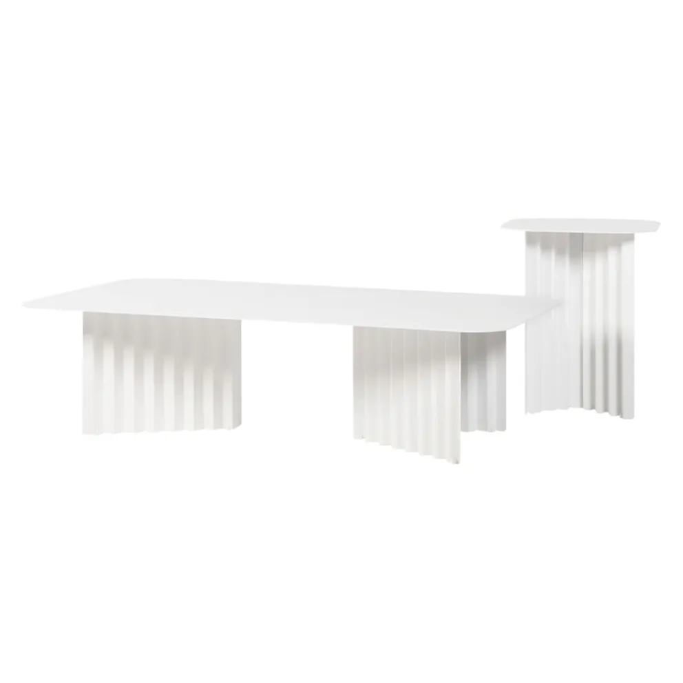 RS BARCELONA Beistelltisch Plec weiss Discount