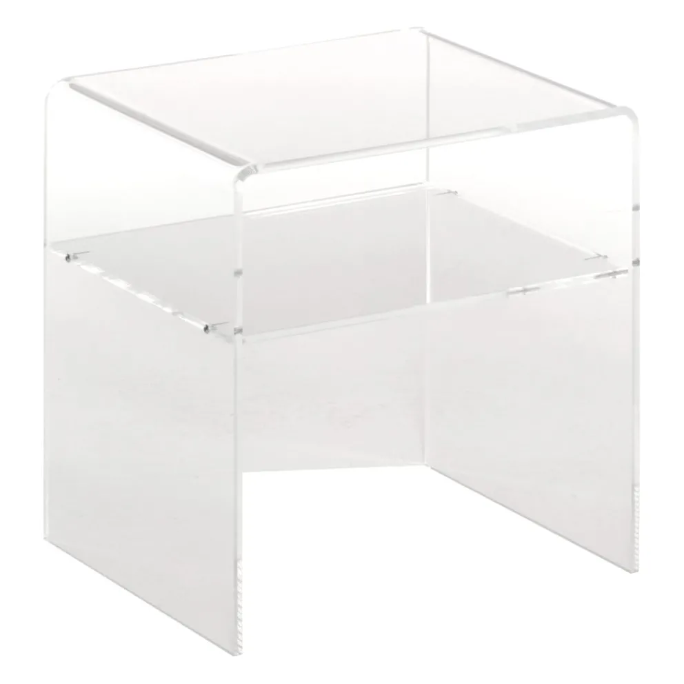 Johann Jakob Beistelltisch Plexi transparent