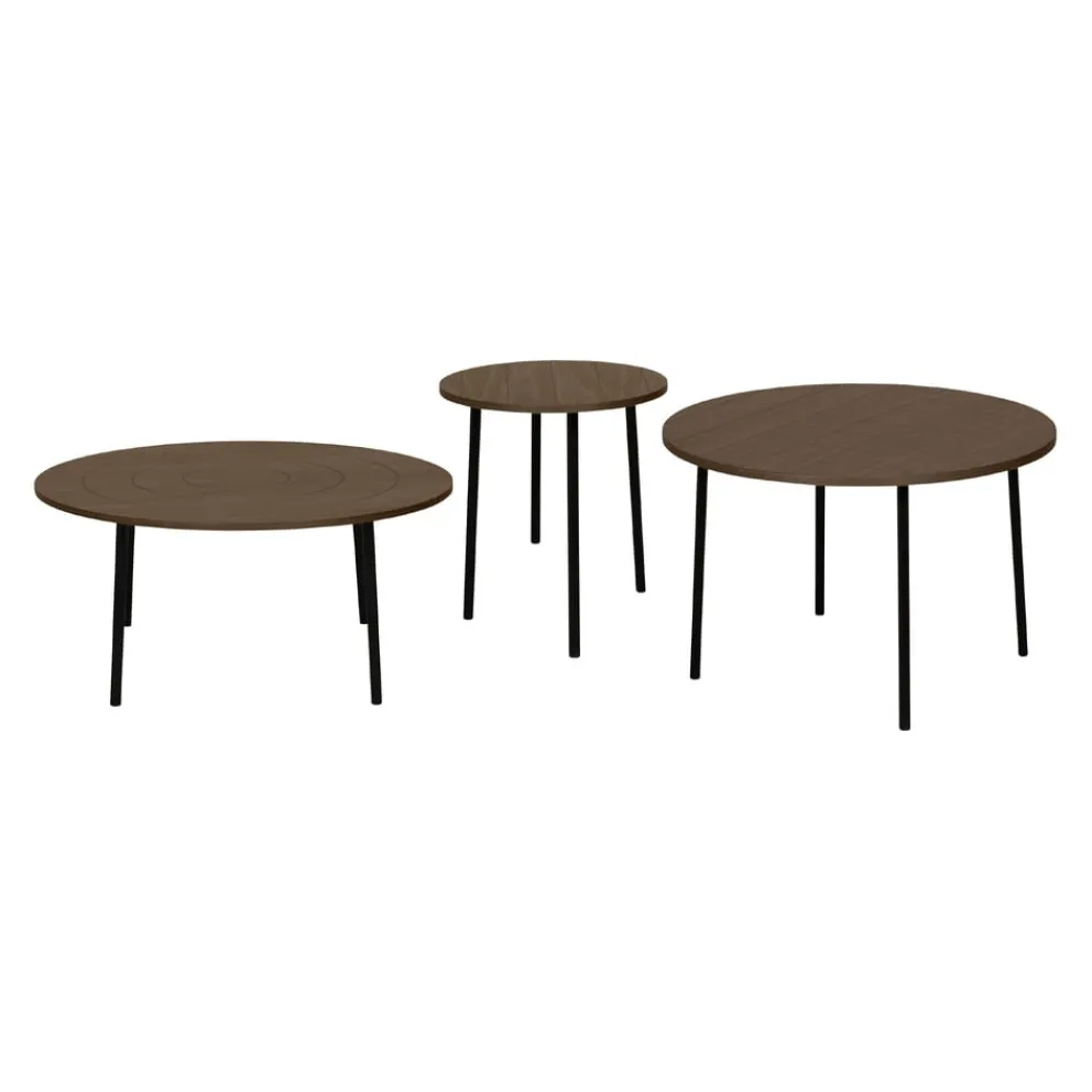 Temahome Beistelltisch Ply nussbaumfarbig Best