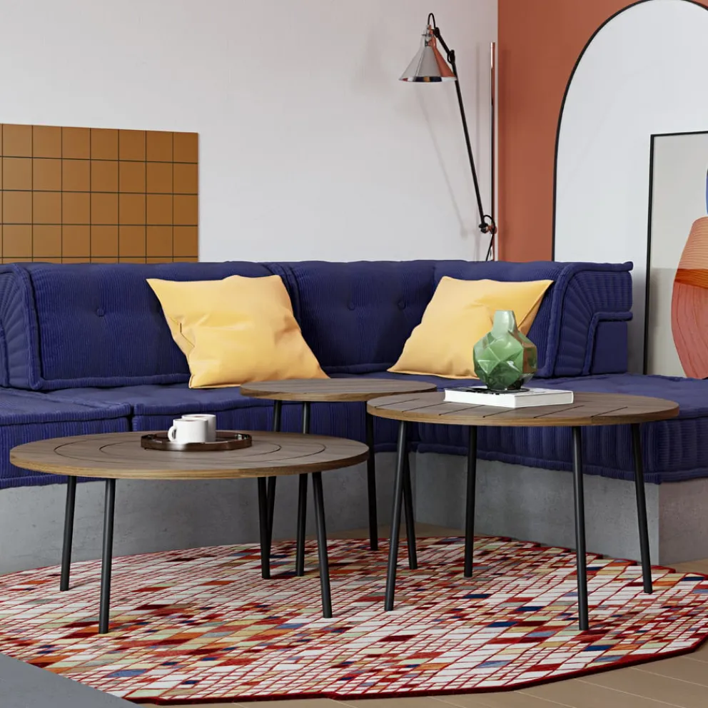 Temahome Beistelltisch Ply nussbaumfarbig Best