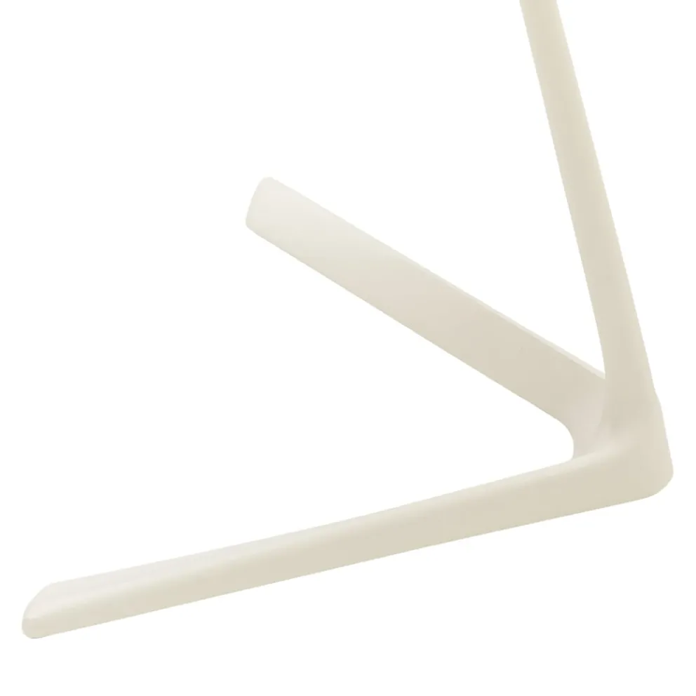 LEOLUX Beistelltisch Portello Epoxy E2000 Alfalfa Matt, weiss