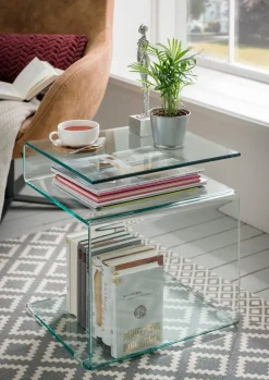 Johann Jakob Beistelltisch Smart transparent Clearance