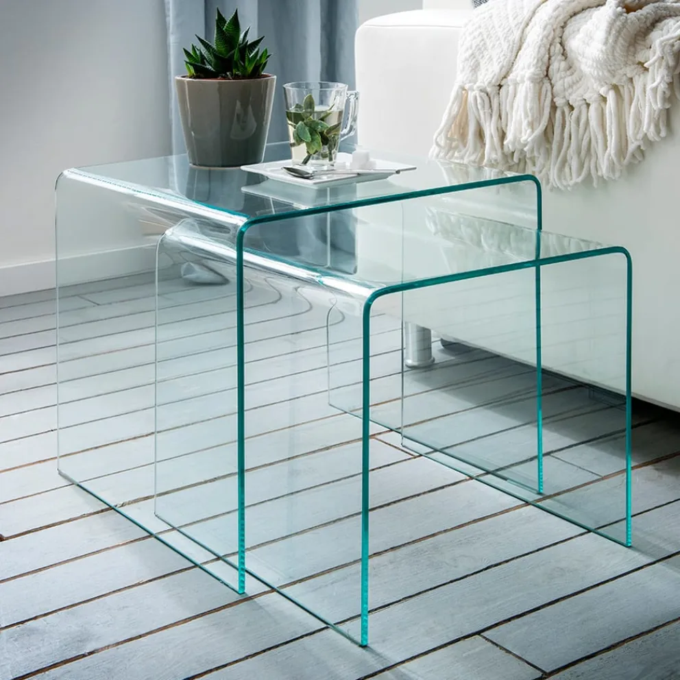 Johann Jakob Beistelltisch Smart transparent New