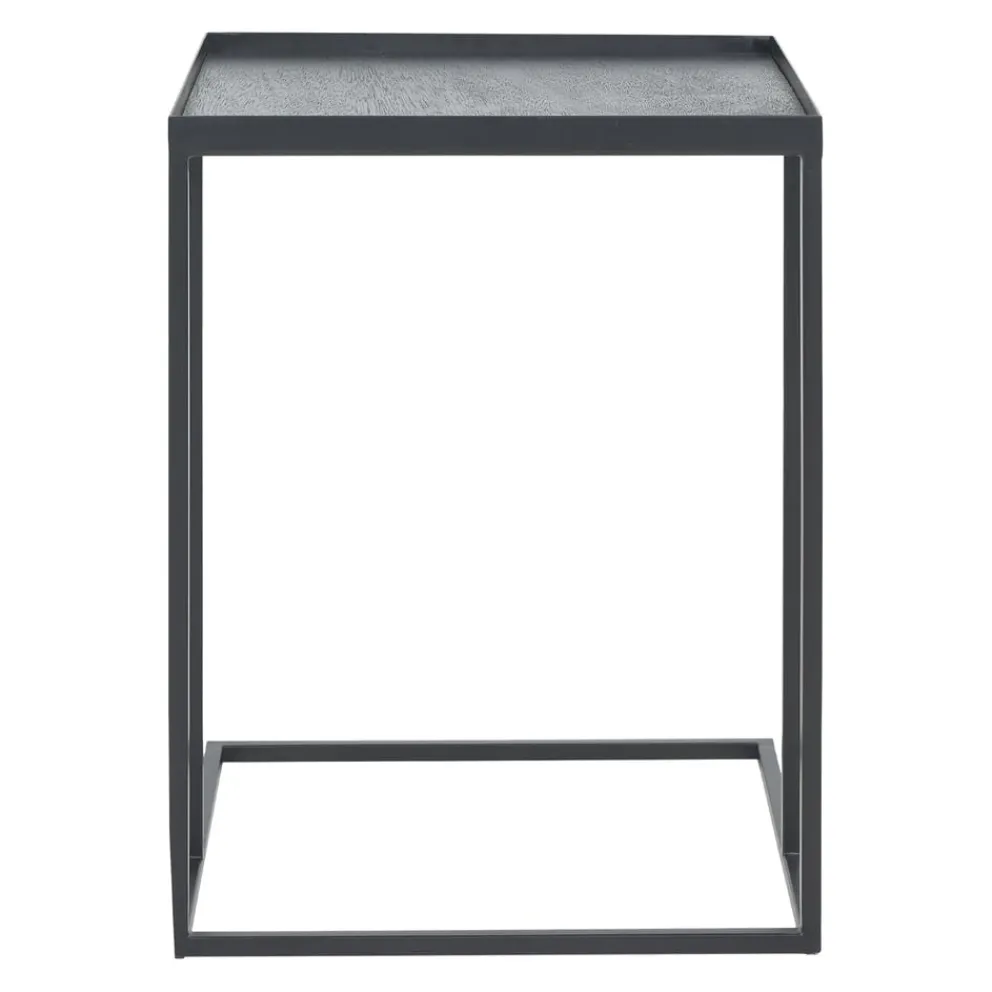 Ethnicraft Beistelltisch Square schwarz