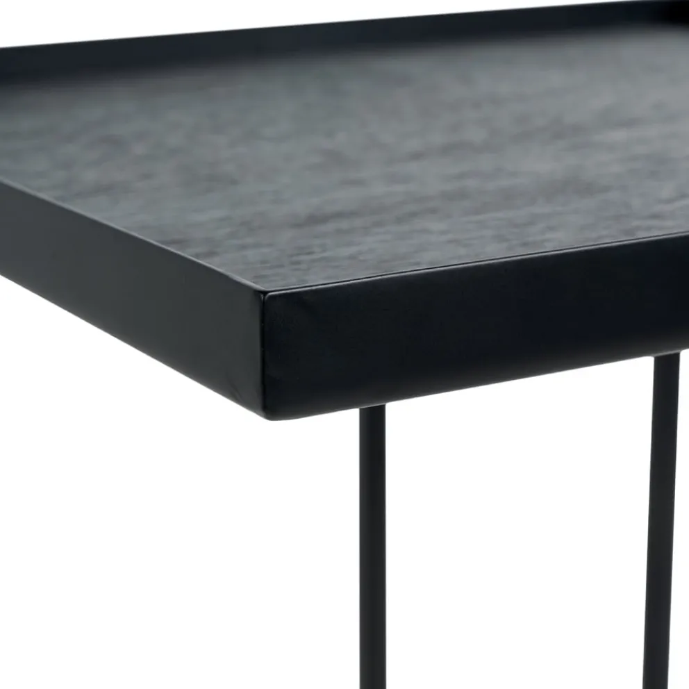 Ethnicraft Beistelltisch Square schwarz