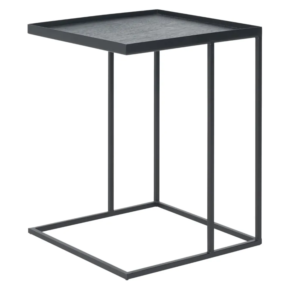 Ethnicraft Beistelltisch Square schwarz